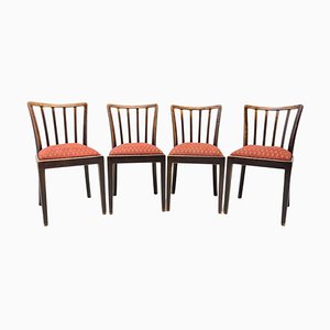 Mid-Century Czech Dining Chairs, 1960s, Set of 4