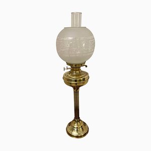 Antike viktorianische Öllampe aus Messing
