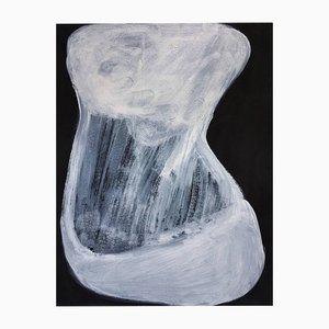 Fieroza Doorsen, Sans titre (Id 1278), 2017, Acrylique & Huile sur Papier