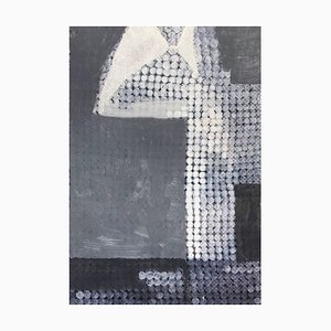 Fieroza Doorsen, Untitled (Id 1277), 2017, Öl auf Papier