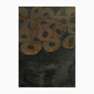 Fieroza Doorsen, Untitled (Id 1284), 2017, Öl auf Papier