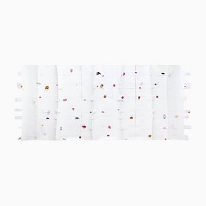 Harald Kroner, Cut 39, 2018, Encre, Laque, Découpe & Collage sur Papier