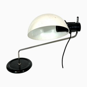 Lampe de Bureau Articulée en Chrome et Plastique de Guzzini