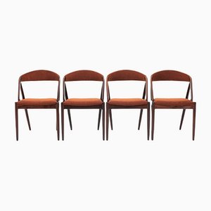 Model 31 Dining Chairs by Kai Kristiansen for Schou Andersen, Set of 4