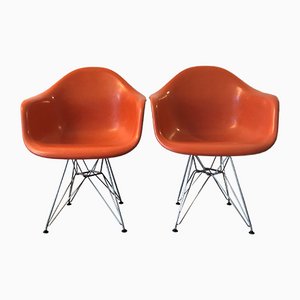Fiberglass Armchairs by Charles & Ray Eames for Vitra, Set of 2