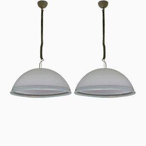 Chandeliers in the Style of Leucos, Set of 2