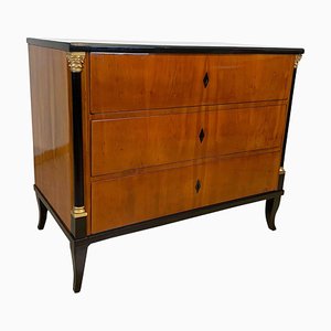 Small Commode / Chest of Drawers, Cherry Veneer, South Germany, circa 1820