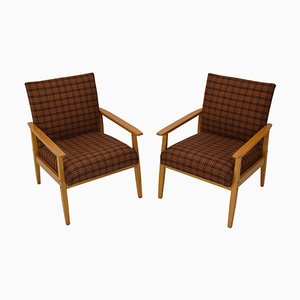 Fauteuils Mid-Century de TON, 1975, Set de 2