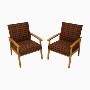 Mid-Century Armchairs from TON, 1975, Set of 2
