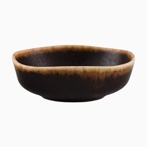 Mid-20th Century Glazed Stoneware Miniature Bowl by Eva Stæhr-Nielsen for Saxbo