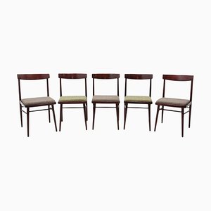 Dining Chairs from TON, Czechoslovakia, 1970s, Set of 5