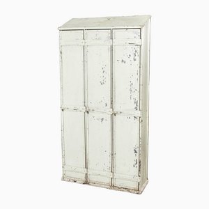 Early Three Door SNCF Locker from Forge de Strasbourg, 1920s