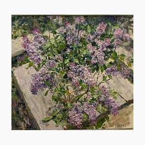 Georgij Moroz, Lilac in the Light, 1998, Oil on Canvas