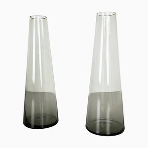 Vases Turmalin Vintage par Wilhelm Wagenfeld pour WMF, Allemagne, 1960s, Set de 2