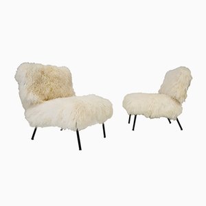 Set of Vintage Armchairs, 1970s
