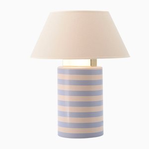 Lámpara de mesa Bolet pequeña en lila y marfil de Eo Ipso Studio
