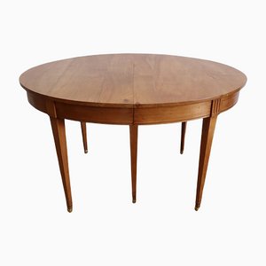 Directoire Period Oval Table, Late 19th Century