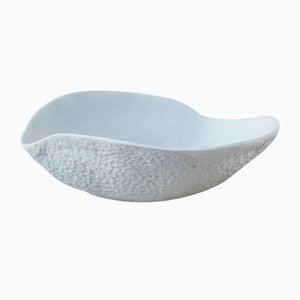 Indulge Nº2 White Handmade Porcelain Bowls by Sarah-Linda Forrer, Set of 2
