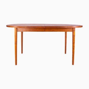 Swedish Teak Ove Extendable Dining Table by Nils Jonsson for Hugo Troeds, 1960s