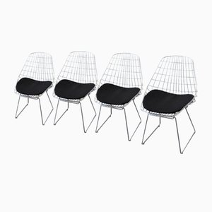 Model Sm05 Chromed Wire Dining Chairs by Cees Braakman for Pastoe, Set of 4