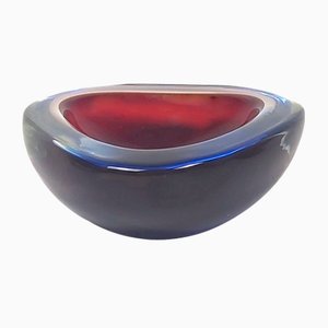 Sommerso Murano Glass Ashtray or Small Bowl from Made Murano Glass, 1960s