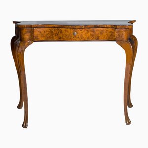 Vintage Baroque Cherry Wood Console