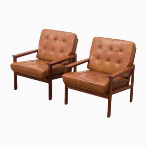 Lounge Chairs by Niels Eilersen for Illum Walkelsø, 1960s, Set of 2