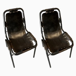 Chair Les Arcs by Charlotte Perriand, Set of 2