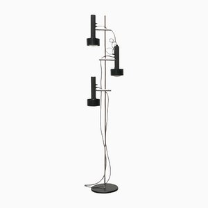 Mid-Century Minimalist Floor Lamp by Edi Franz for Swiss Lamps International