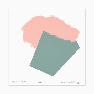 Kyong Lee, Square Mass 95, 2020, Crayon et Acrylique sur Papier Fabriano-pittura