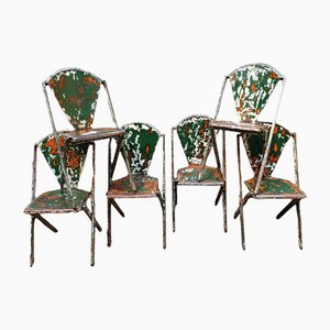 Iron Chairs, Set of 6