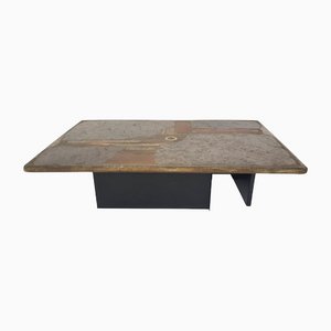 Dutch Stone Coffee Table by Paul Kingma, 1981