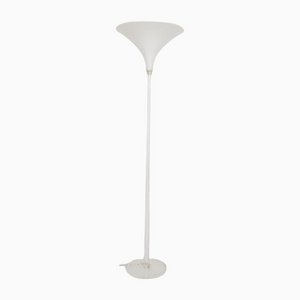 Niederländische Weiße Plexi Stehlampe von Harco Loor