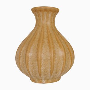 Ceramic Topas Vase by Ewald Dahlskog for Bo Fajans, Sweden, 1940s