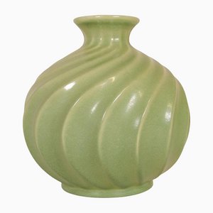 Large Swedish Ceramic Vase by Ewald Dahlskog for Bo Fajans