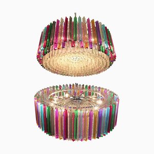 Lustre Triedi en Cristal Multicolore