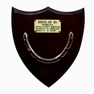 Chester Cup Winner's Horseshoe Plaque, 1924