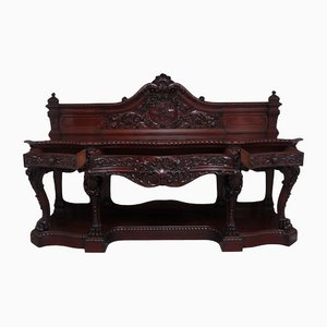 Large 19th Century Mahogany Serving Table from Gillows of Lancaster