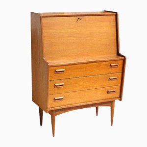Secretaire or Sideboard Cabinet with Flap, 1960s