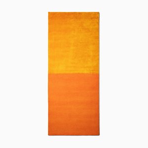 Arazzo Versus color oro e arancione di Margrethe Odgaard per Ca'lyah