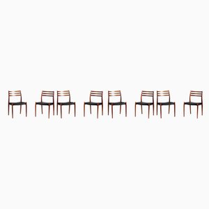 Model 78 Dining Chairs from Niels Moller, 1962, Set of 8
