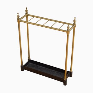 Victorian Brass Umbrella Stand