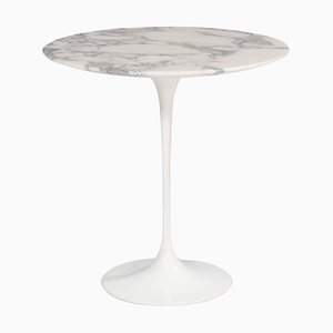 Marble Pedestal Side Table by Eero Saarinen for Knoll