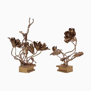 Brass Sculptures, Set of 2