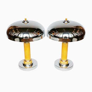 Dome Lamps, Set of 2