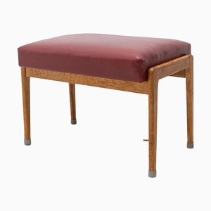 Mid-Century Hocker oder Fußhocker von Uluv, Tschechoslowakei, 1960er