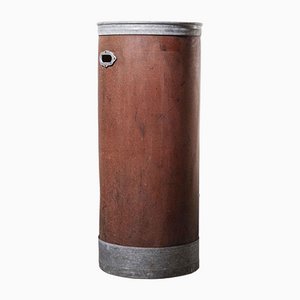 Tall Industrial Storage Cylinder from Suroy, 1940s