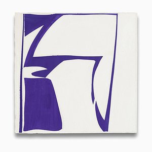 Joanne Freeman, Covers 13-Purple, 2014, Guazzo su carta Khadi fatta a mano