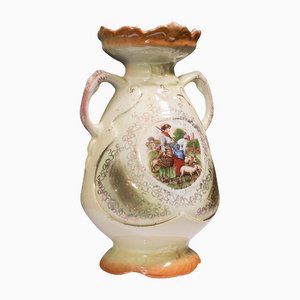 Kleine englische Vintage Keramik Vase, 1930