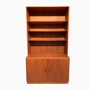 Libreria in teak di Børge Mogensen per Søborg Furniture Factory, Danimarca, anni '50